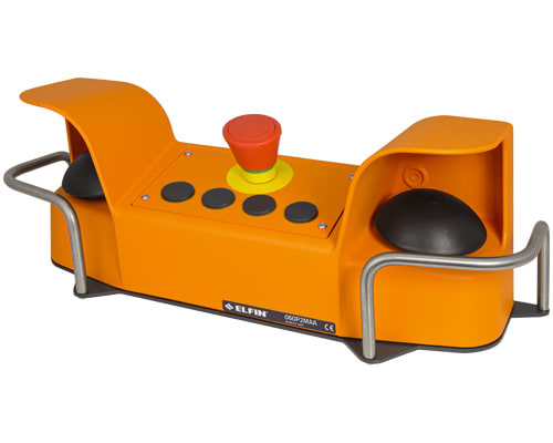 NEW ELFIN - PULSANTIERA 2MANI PROTETTA ARANCIO 060P2MAA