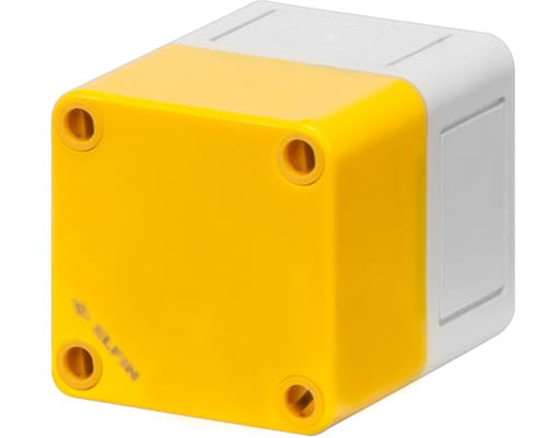 NEW ELFIN - CASSETTA TPLAST.65X65X81 C.GIALLO