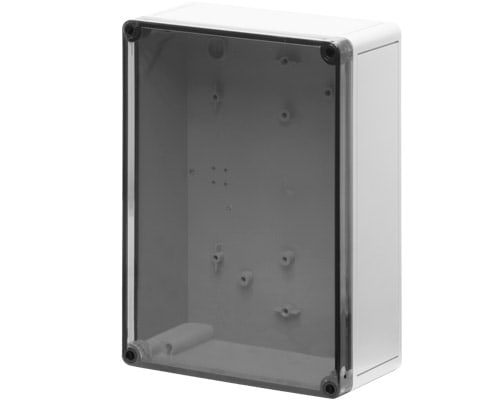 NEW ELFIN - CASSETTA TPLAST.180X254X90COP.TRASP
