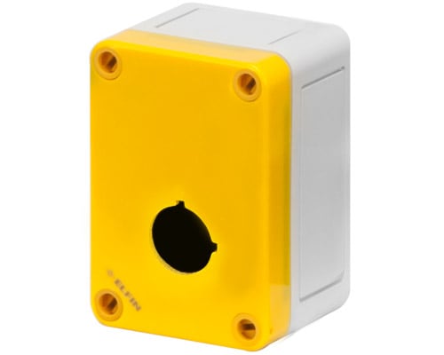 NEW ELFIN - CASSETTA PS 65X94X57 COP.GIALLO 1F