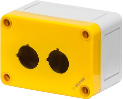 NEW ELFIN - CASSETTA PS 65X94X57 COP.GIALLO 2F 080CS0609-5GP2