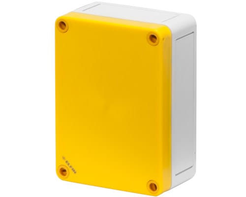 NEW ELFIN - CASSETTA PS 94X130X57 COP.GIALLO