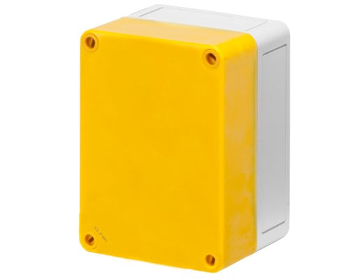 NEW ELFIN - CASSETTA PS 94X130X81 COP.GIALLO