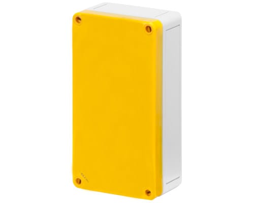 NEW ELFIN - CASSETTA PS 94X180X57 COP.GIALLO