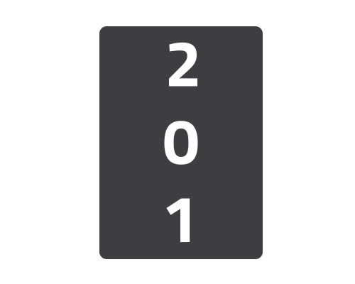 NEW ELFIN - TARGHETTA 22X32 NERA SIMB.41 080E41T