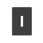 NEW ELFIN - TARGHETTA 22X32 NERA SIMB.43