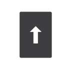 NEW ELFIN - TARGHETTA 22X32 NERA SIMB.46