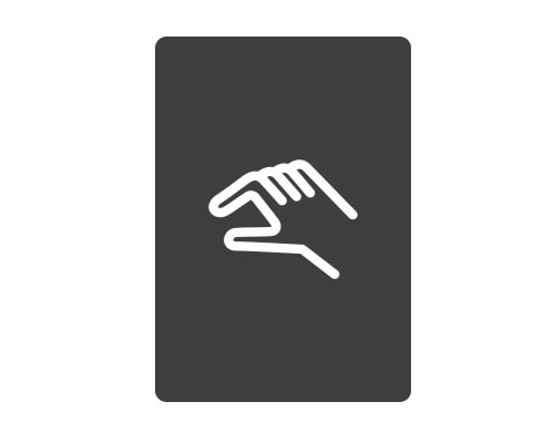 NEW ELFIN - TARGHETTA 22X32 NERA SIMB.48