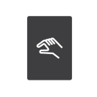 NEW ELFIN - TARGHETTA 22X32 NERA SIMB.48 080E48T