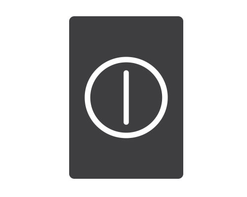 NEW ELFIN - TARGHETTA 22X32 NERA SIMB.67