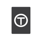 NEW ELFIN - TARGHETTA 22X32 NERA SIMB.68 080E68T