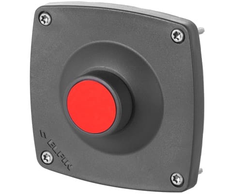 NEW ELFIN - PULSANTE ROSSO FISS.AD INCASSO