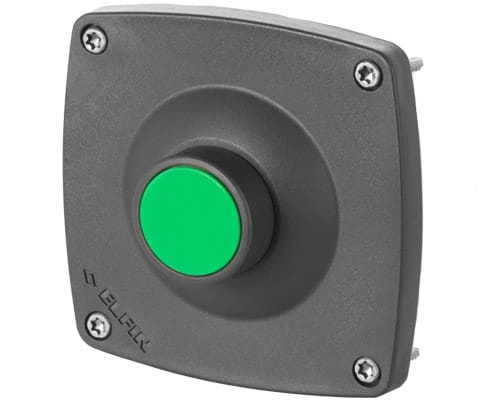NEW ELFIN - PULSANTE VERDE FISS.AD INCASSO