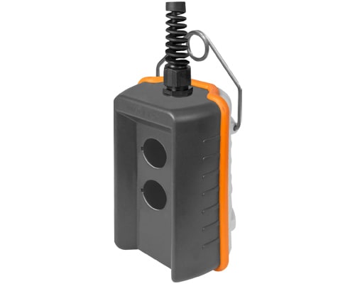 NEW ELFIN - PULS.REMOTA 140MM GRIGIA 2 FORI 080R140-P2