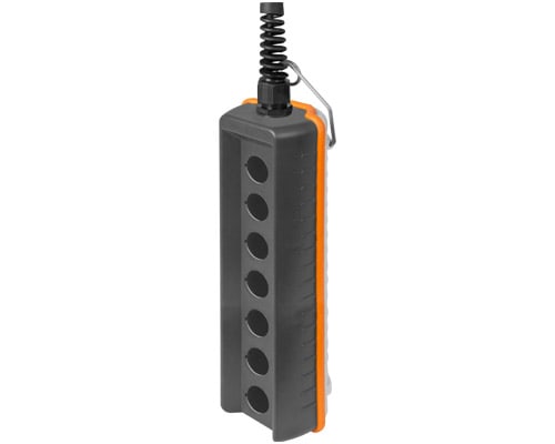 NEW ELFIN - PULS.REMOTA 265MM GRIGIA 7 FORI