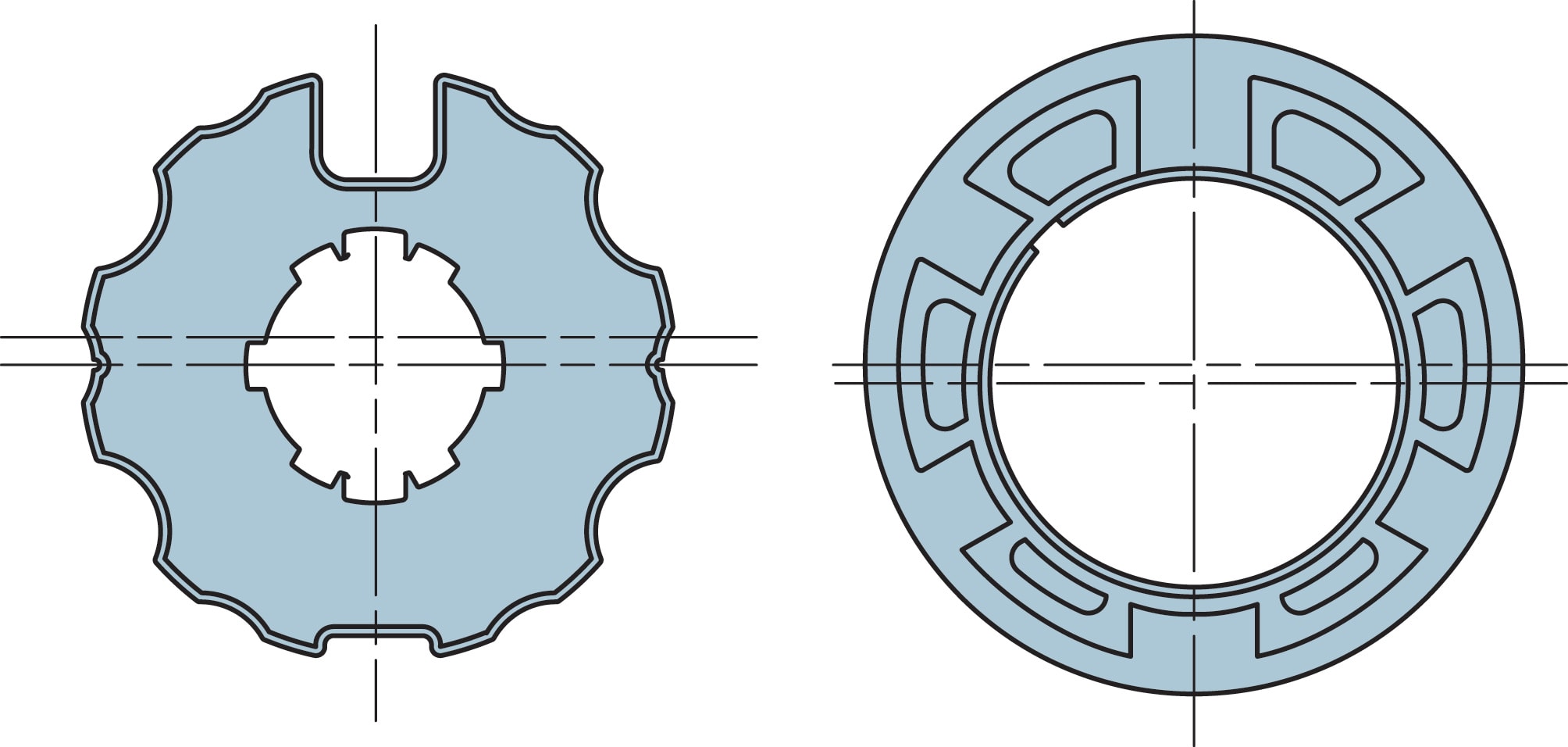 NICE - KIT ADATTATORE OGIVA 70 MAX 515.17000