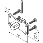 NICE - PERNO QUADRO 10MM AXIS