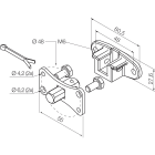 NICE - KIT STAFFA ALL. M6 + PERNO Q10