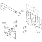 NICE - KIT STAFFA SELLA TONDA 525.10091