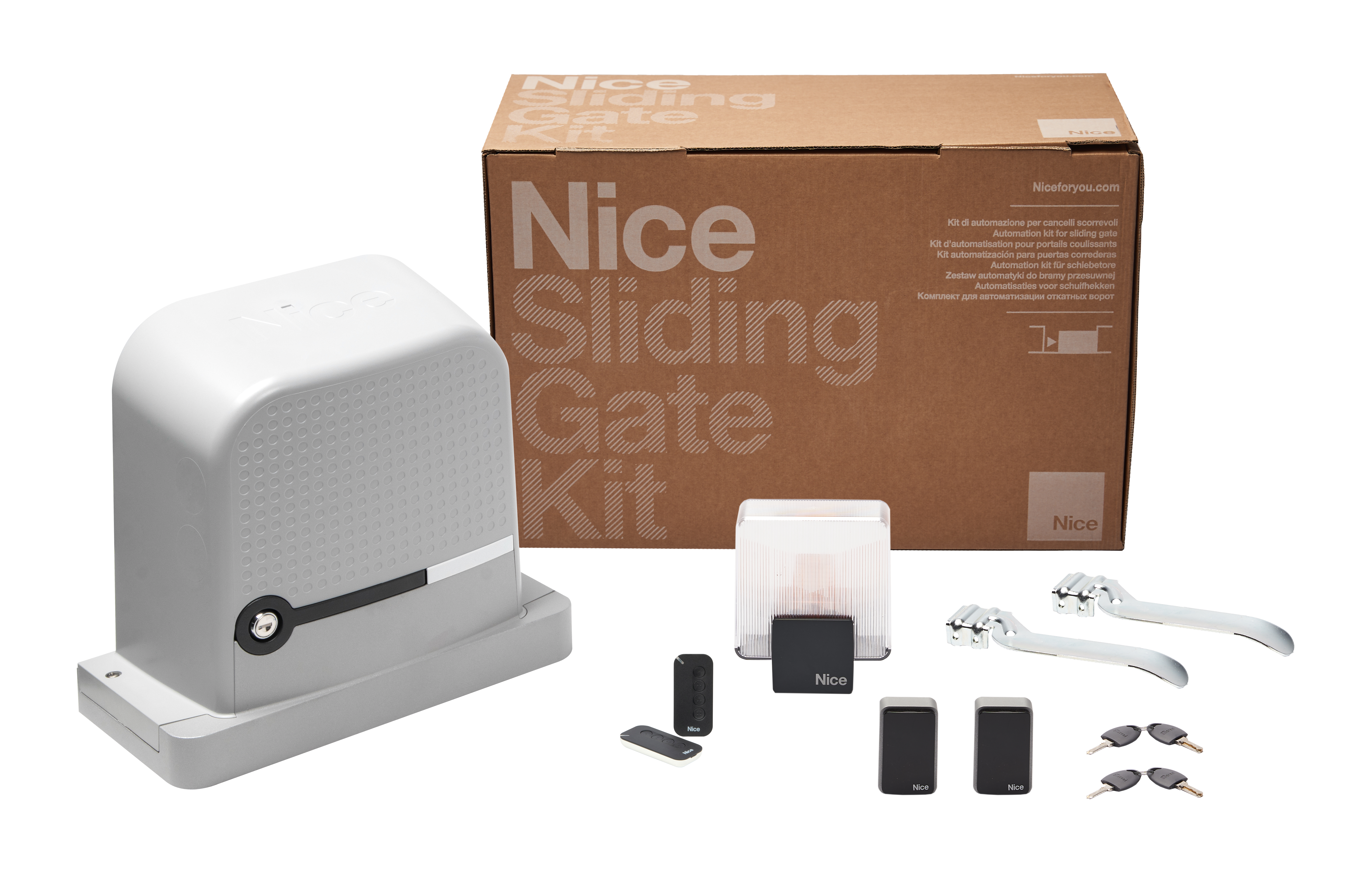 NICE - KIT COMPLETO PER CANCELLI SCORREVOLI FIN
