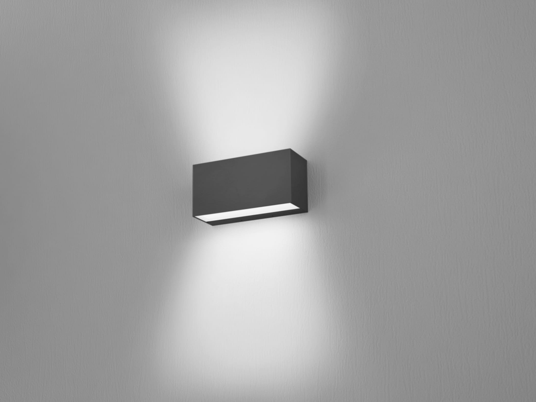 NOBILE ITALIA - APPLIQUE BIEM. 2X15W 3K 80/60 IP65 230V