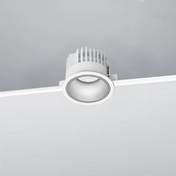 NOBILE ITALIA - INC. D.100 TONDO 13W 4K OP PUSH/DIM1-10V