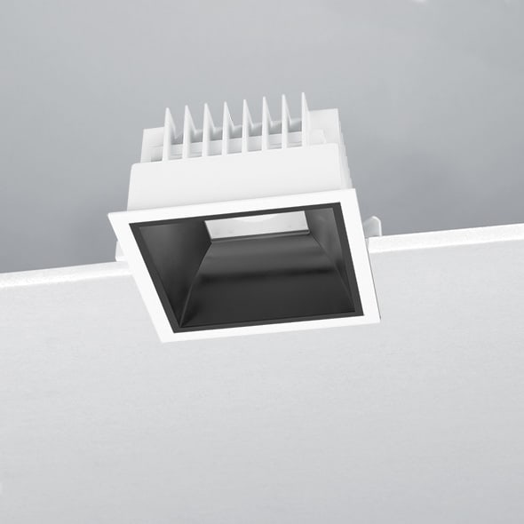 NOBILE ITALIA - INC. L.150 QUAD. 18W 3K NE PUSH/DIM1-10V