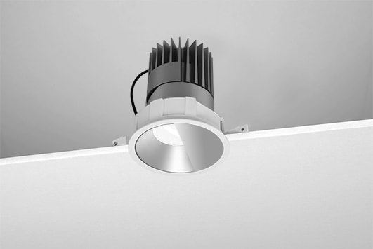NOBILE ITALIA - INC.FISSO TONDO/C D.100 18W 3K OP ON-OFF