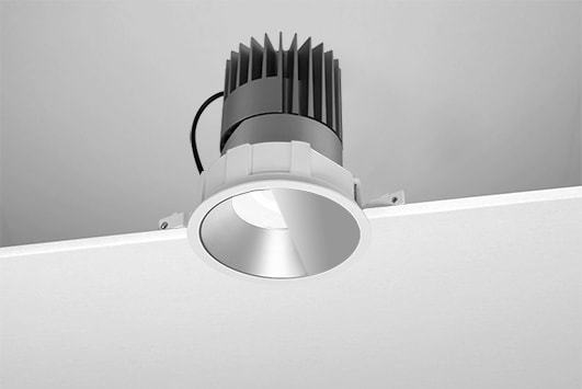 NOBILE ITALIA - INC.FISSO TONDO/C D.125 18W 4K OP CASAMB