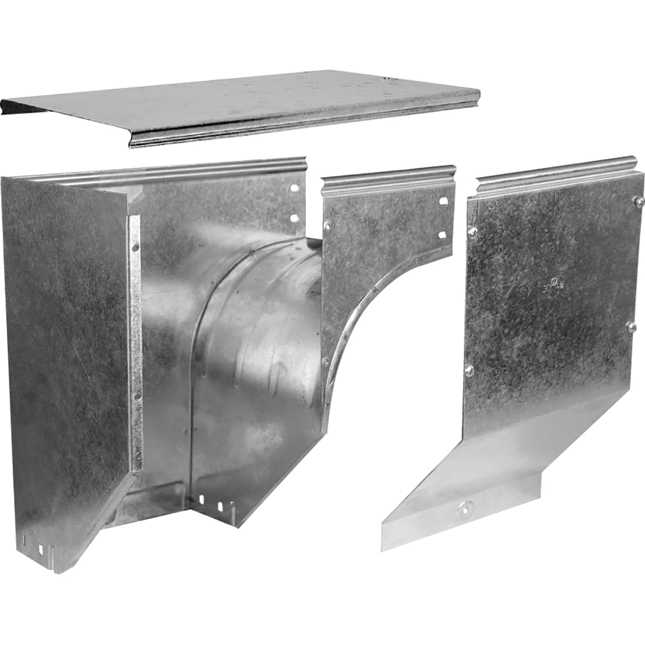 SATI - S5 Curva in discesa a 90 gradi sghemba destra 400x80 ZS
