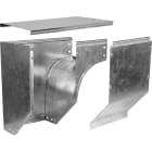 SATI - S5 Curva in discesa a 90 gradi sghemba destra 400x80 ZS