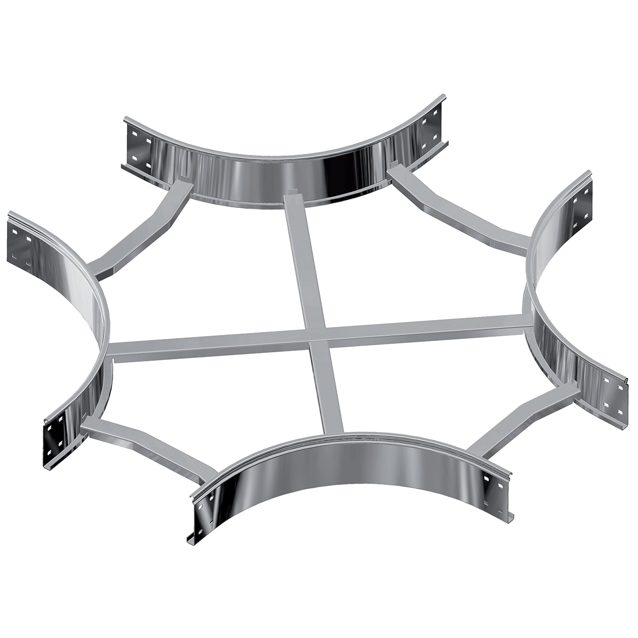 SATI - S3 Derivazione piana a X  base 400  ZF