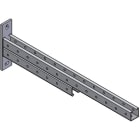 SATI - Mensola MPD dimensioni 41x41 mm base 600 ZF