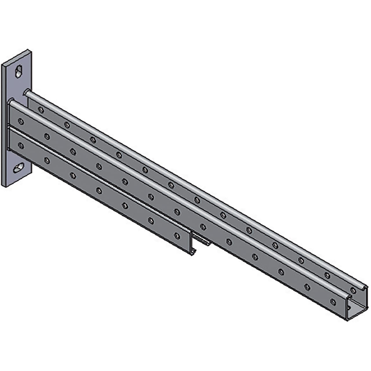 SATI - Mensola MPD dimensioni 41x41 mm base 700 ZF