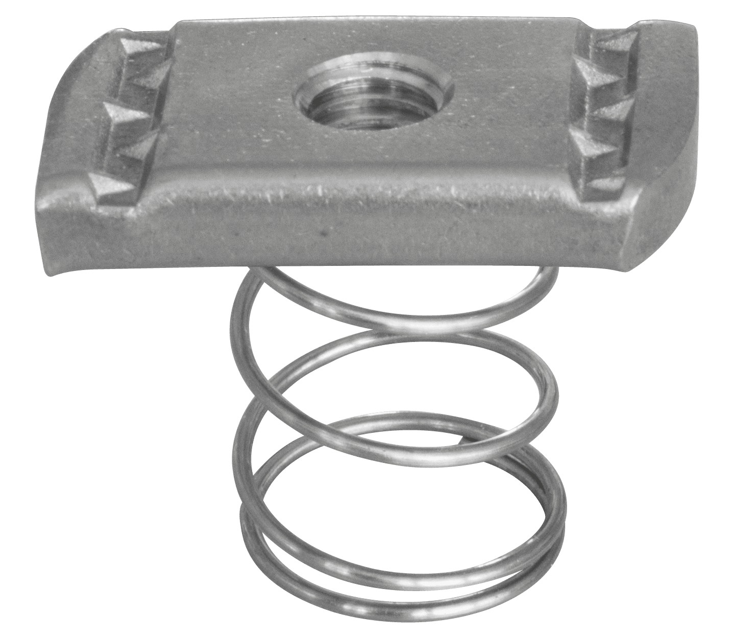 SATI - Piastrina ad ancora con molla corta PMP filettatura M6 BZF