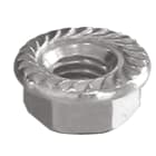 SATI - Dado esagonale con flangia zigrinata filettatura M10 BZF