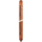 SATI - Dispersore di profondit� in acciaio ramato spess. 250 micron diam. 25 mm lungh. 1,5 mt filettato