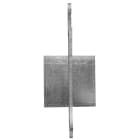 SATI - Dispersore a piastra zincato a caldo dimensioni 500x500 mm spessore 3 mm