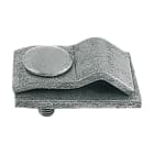 SATI - Morsetto per fissaggio per tondi diam. 17 mm e bandelle 40x4 mm con i ferri d'armatura diam. 24 mm