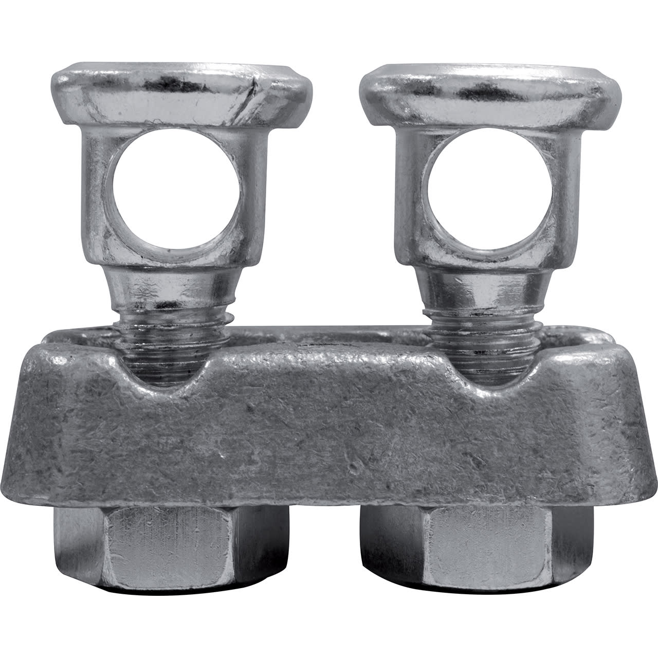 SATI - Morsetto terminale doppio a contatto in zamak per conduttori diametro 8-10 mm 3110252