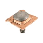 SATI - Morsetto per conduttore tondo in acciaio INOX AISI 304 diametro 6-10 mm