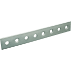 SATI - Piastra per collegamenti equipotenziali in INOX AISI 304 dimensioni 280x40x5 mm fori su 1 fila