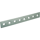 SATI - Piastra per collegamenti equipotenziali in INOX AISI 304 dimensioni 280x50x5 mm fori su 2 file