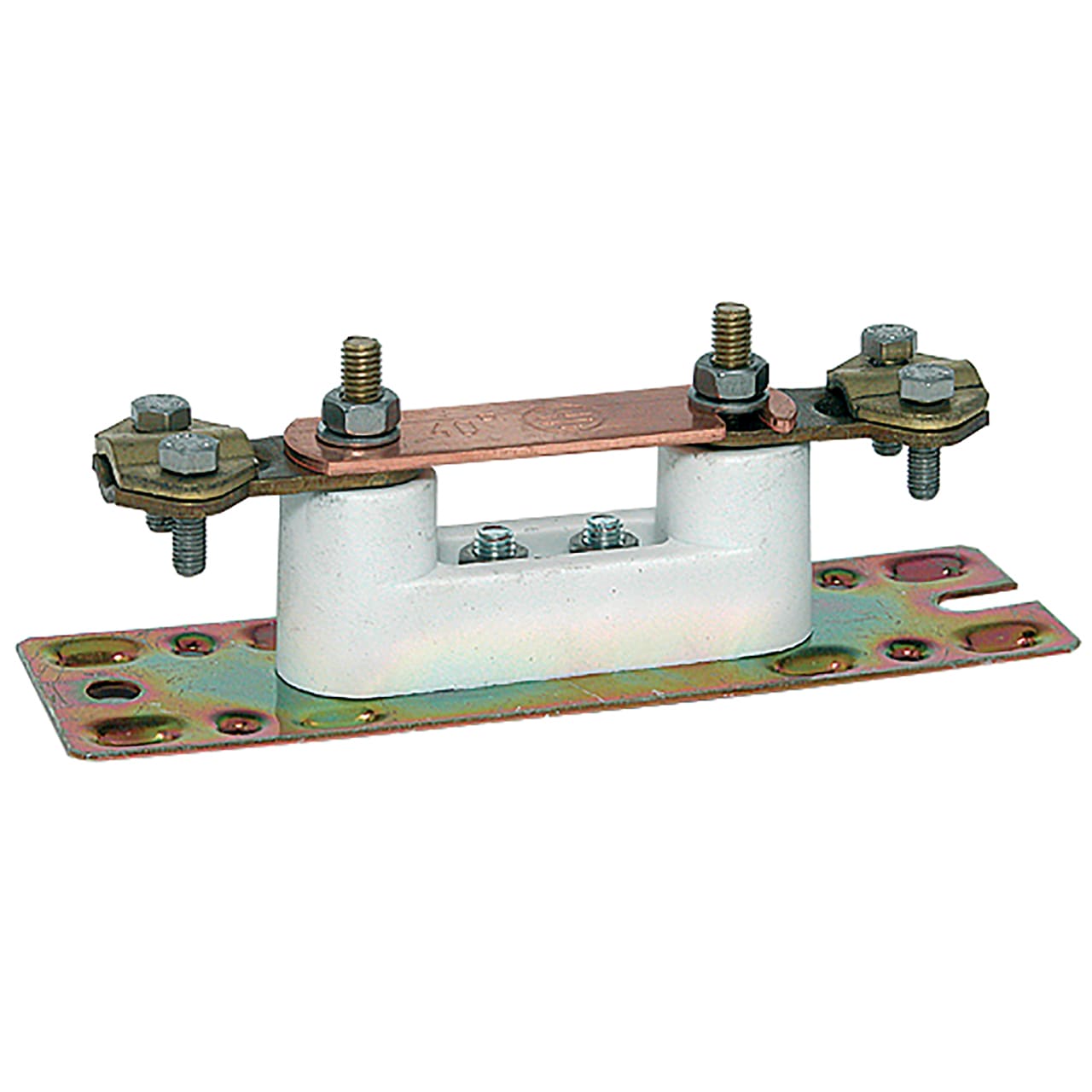 SATI - Morsetto di sezionamento con barra in rame versione senza piastra di fissaggio