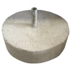 SATI - Base in cemento sovrapponibile per aste di captazione peso 16 Kg