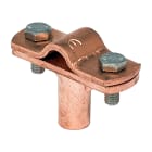 SATI - Supporto per tondo in zamak ramata per tondi 8-10 mm piedino filettato M6 altezza 30 mm