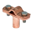 SATI - Supporto per tondo in zamak ramata per tondi 8-10 mm piedino filettato M6 altezza 30 mm
