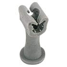 SATI - Supporto per tondo in poliammide corpo in poliammide per tondi diametro 8 mm filetto M6