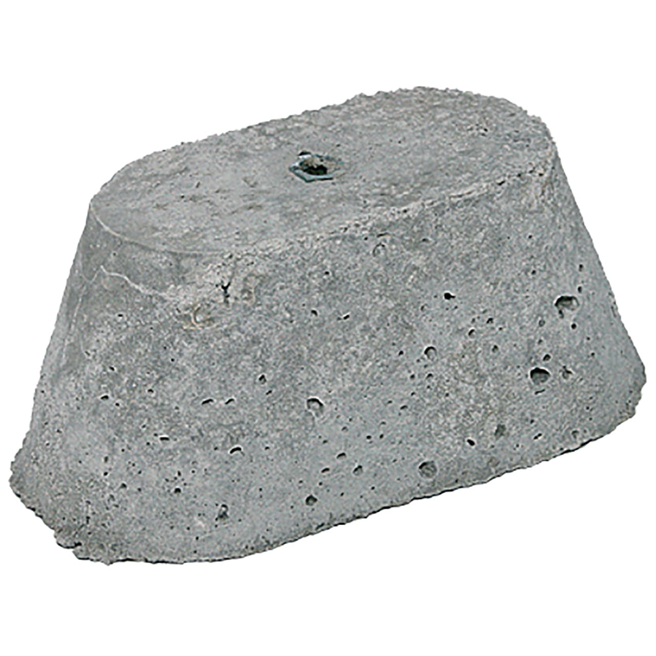 SATI - Supporto in cemento per tetti piani  dimensioni 190x160x73 mm  con tassello annegato M8
