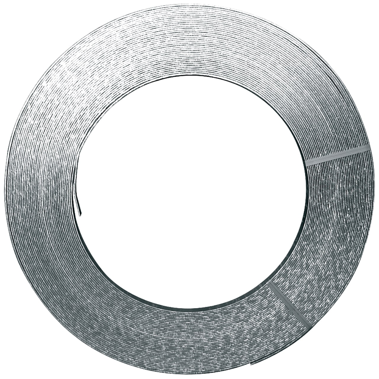 SATI - Listello piatto in acciaio zincato  dimensioni 20x3 mm  sezione 60 mmq  rotolo lunghezza 77 mt
